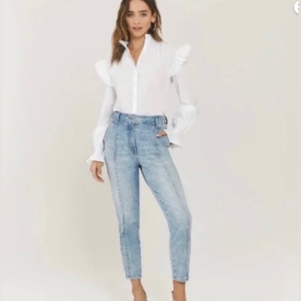 Something Navy Roxie Snap Ankle Denim Jeans